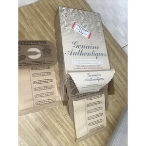 Vintage Box Genuine Electrolux Vacuum Cleaner 4-Ply Filter Bags 18 Bags New